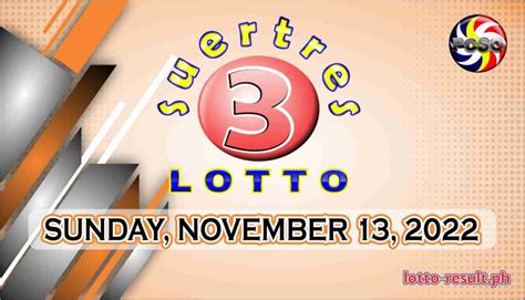 swertres result november 13 2022|Swertres Result Today, November 13, 2022: PCSO 3D Lotto Results.